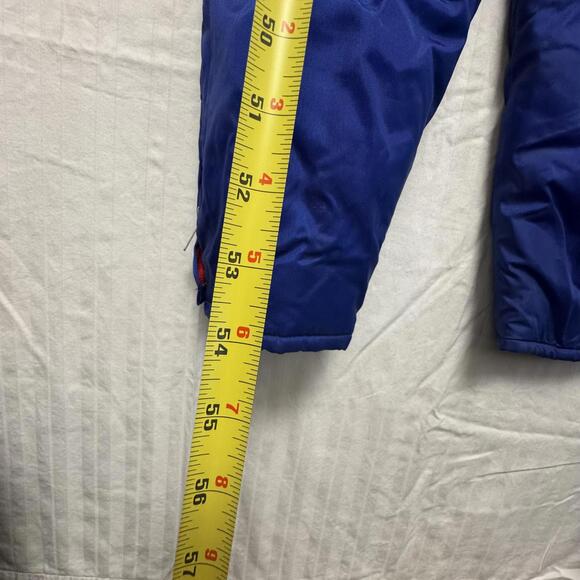 Vtg 70s 80s Polaris Men's Blue Snowmobile Suit One Piece Teller Pole-Katz - Picture 12 of 15